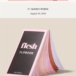 Flesh Flipbook x2 100 Makeup Pages.